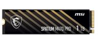 MSI 1TB SPATIUM PRO M470 6000-4500MB/s M2 NVME PCI 4.0 GEN4 SSD